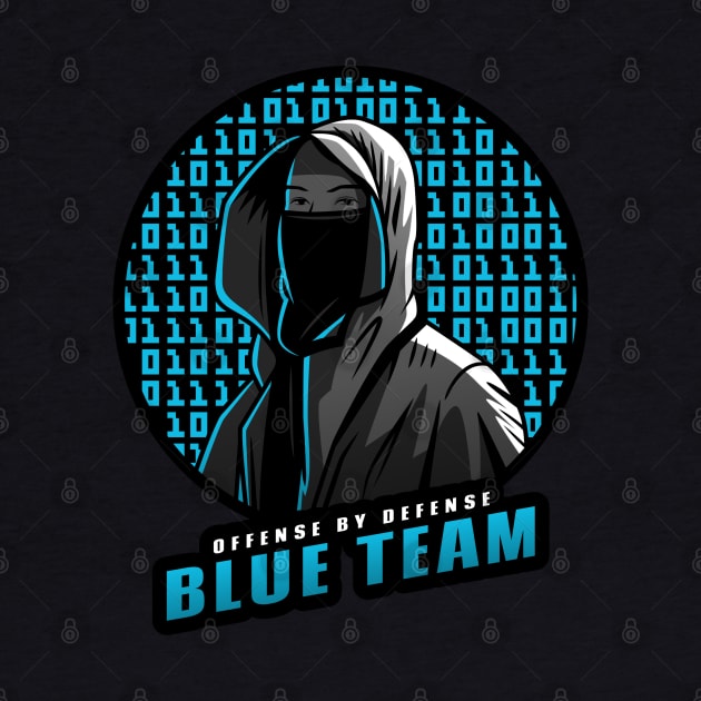 Blue Team | Hacker Design by leo-jess